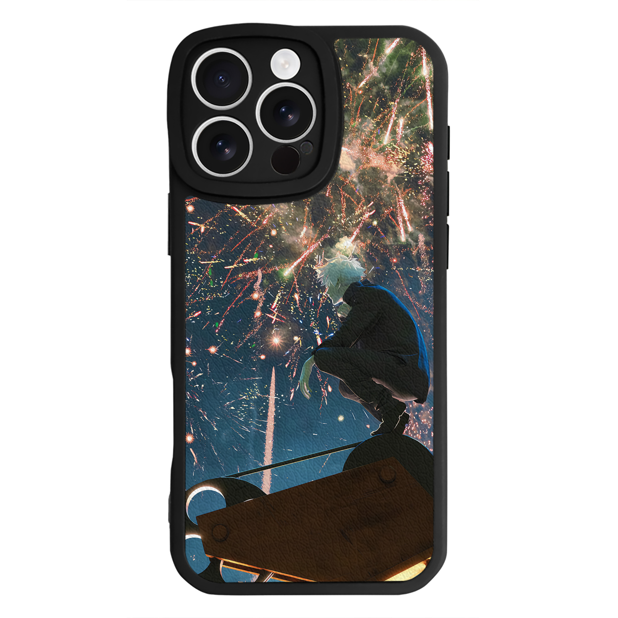 （画像用） 呪術廻戦 Jujutsu Kaisen 【iPhone 16シリーズ対応】シリコンスマホケース（レザー調） 材質：シリコン